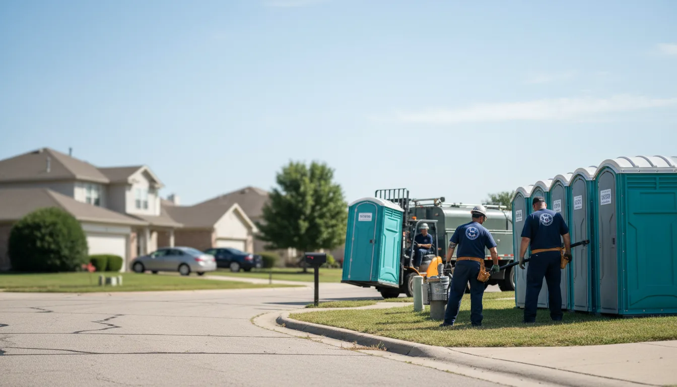 Porta Potty Rental in Rogers, NE near me